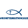 #Konfirmation2025 Konfirmation 2025 Fisch Kreuz