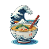 Ramen Ukiyo-E Japanese Retro Streetwear