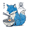 Kitsune Ramen Fox Kawaii Japan Streetwear