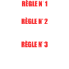 Les regles du chef