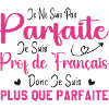 Femme Humour Professeur de Français