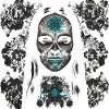 beautiful woman skull