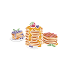 I like pancake design fun