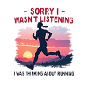 Rétro Running Sunset