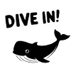 Dive In! - Funny Whale