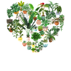 Plant Lover Gardening Heart