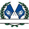 Flags USA Lousiane laurel wreath banner