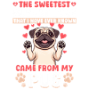 Cute Pug Dog Owner
