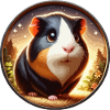 Guinea pig at night