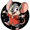 Mouse dances in the night