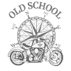 Vélo avec Old School