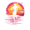 Runner Girl Retrowave