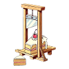 Guillotine "Let Them Eat Cake"