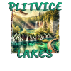 Plitvice Lakes Croatia Grunge Waterfall