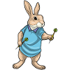 Hase Dart Dartpfeil