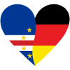 Cape Verde Germany Heart