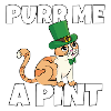 Saint-Patrick Vilain Chat Soiffé Leprechaun