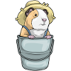 Guinea Pig Farmer Bucket