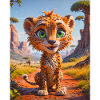 Animaux africains super mignons – Guépard