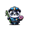 Panda policeman