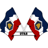 Two flags text UTAH