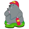 Extincteur de pompier taupe