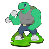 Turtle Bodybuilder Dumbbell Bodybuilding