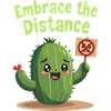 Funny Cactus Distance Design