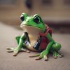 Chilliger Frosch