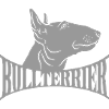 Bull Terrier Head with Lettering