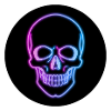 Neon Skull