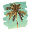 Palm Tree Retro