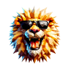 Cool Lion Head Sunglasses