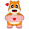 Hamster Love Letter