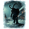 Krampus etsii lapsia jäiseen kylään