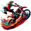 Motorrad,Motorcross dirtbike