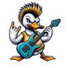 Duck Rock and Roll Guitarist