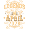 April 2026 birthday legend
