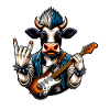 Kuh Rock and Roll Guitarist