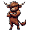 Scottish Highland Cow Scotland Farm