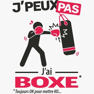 Je peux pas, j'ai boxe (gants)
