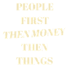 People First Then Money Mindset