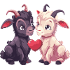 Coeur de Chèvre Saint-Valentin