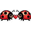 Ladybug Valentine's Day Love
