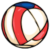Volleyball Volleyball Players Beachball
