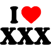 I love xxx
