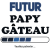 futur papy gâteau
