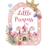princesse castle and roses
