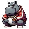 Hiphop Potamus Nilpferd