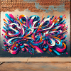 Graffiti Schrift